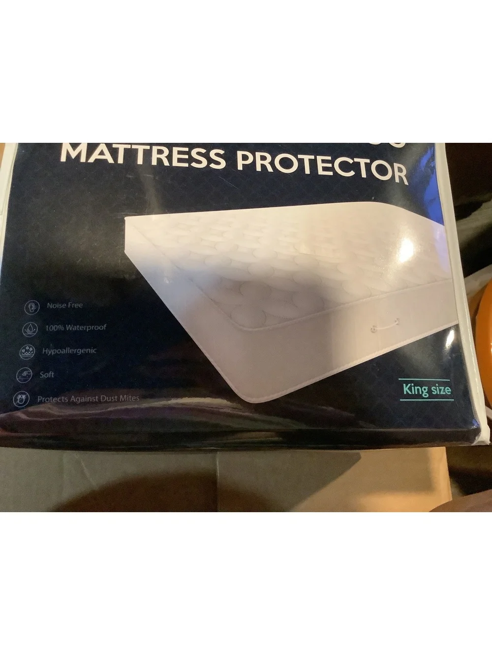 Lusso Bianco Premium Bamboo Mattress Protector King Size
